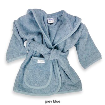 Poncho grey blue