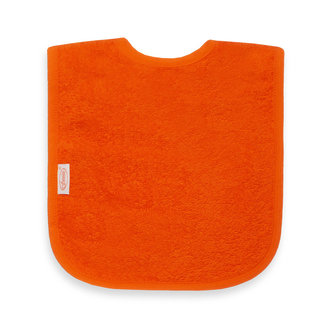 Badjas oranje geborduurd met naam