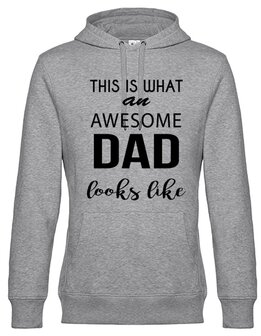 Hoodie &quot;Awesome dad&quot;