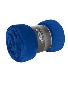 fleece deken superzacht 180x130 - kobaltblauw