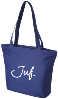 Strandtas/shopper marine Juf