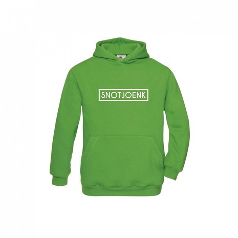 Hoodie kinderen  met opdruk snotjoenk