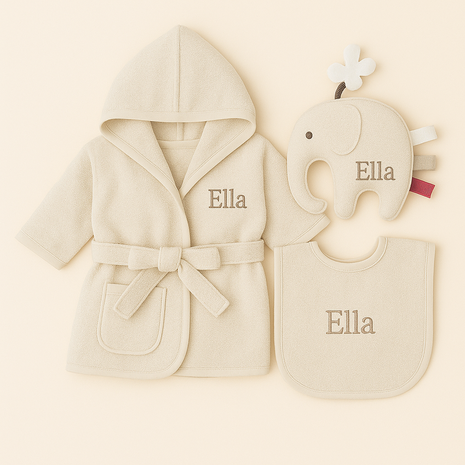 Baby geschenkset "Hello"