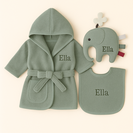 Baby geschenkset "Hello"