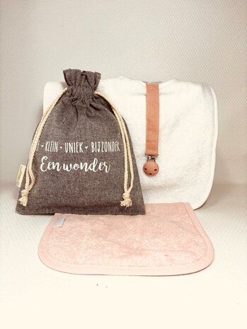 Baby geschenkset "Een wonder"