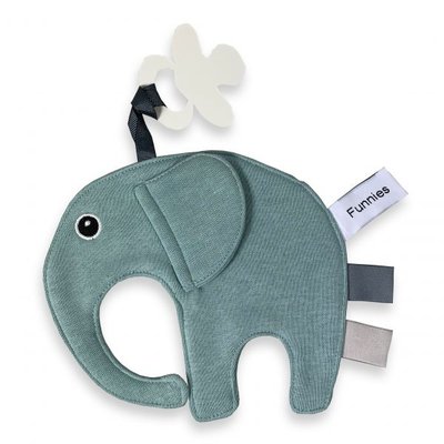 Labeldoekje Olifant voor tutje