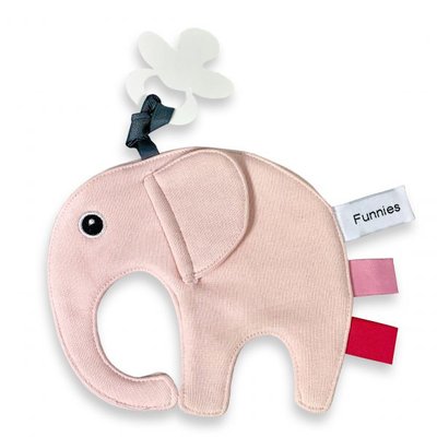 Labeldoekje Olifant voor tutje