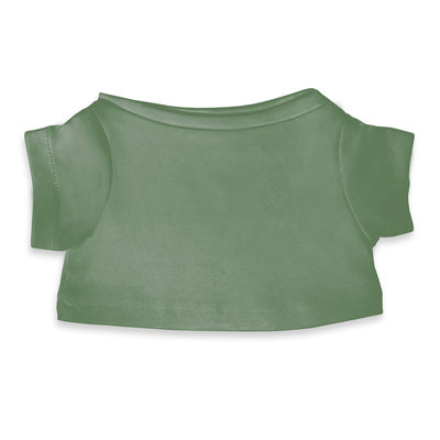Knuffel ezel 45 cm met bedrukt t-shirt