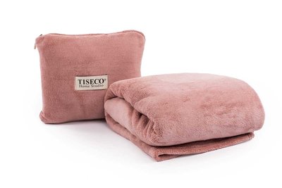 Cosy Pack: kussentje + deken mauve