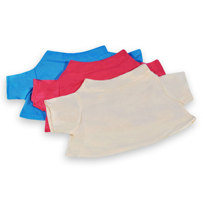 Knuffel Ezel 30 cm met bedrukt t-shirt