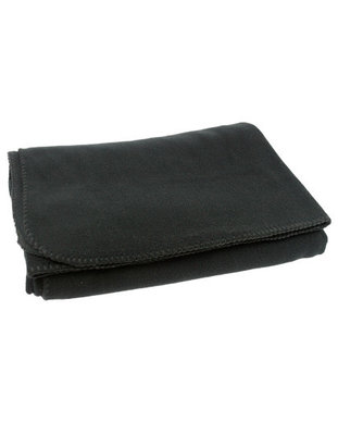 fleece deken superzacht zwart