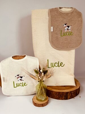 Geboorteset gepersonaliseerd aan de hand van een geboortekaartje 2:middel