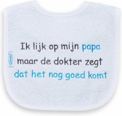 Slab Ik lijk op mijn papa maar de dokter zegt dat het nog goed komt