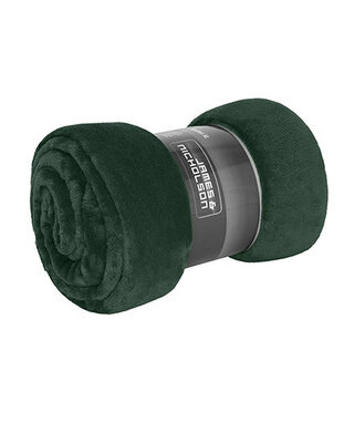 fleece deken superzacht 180x130 - donkergroen 