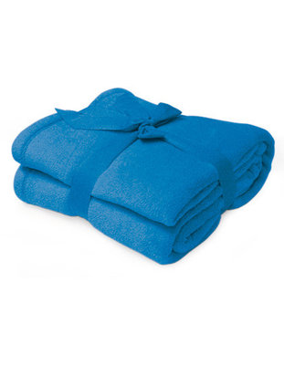 fleece deken superzacht blauw