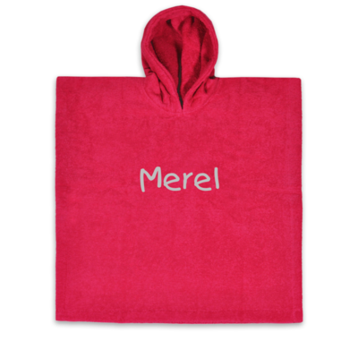 Poncho Fuchsia