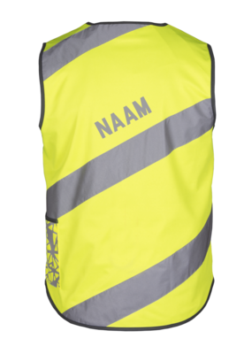 Fluohesje voor volwassenen met rits