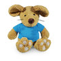 Knuffel muis 30 cm met bedrukt t-shirt