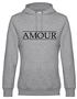 Hoodie unisex amour