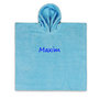 Poncho Licht blauw
